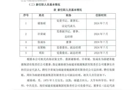 大型能源企业，领导层调整！图片