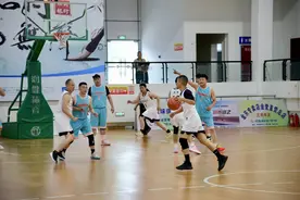 成都金堂：全民健身运动会“四川银行杯”职工篮球赛火热开赛图片