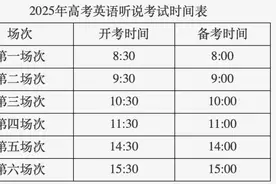 北京市2025年首次高考英语听说考试12月14日进行图片
