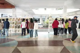 博彩秋华 美美与共——祁东县职业中专举行2024届美术班南岳风景写生汇报展图片