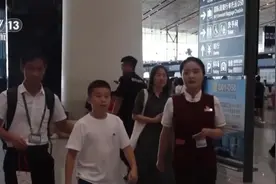 暑运过半 儿童独自乘机、带娃出行还有这些便利→图片
