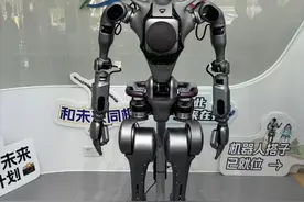 人形机器人“入职”上海世纪公园当导游，目前还在“考察期”图片