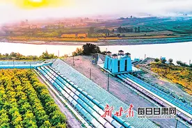 【乡村·新关注】景电二期提质增效工程助力石羊河流域生态保护图片
