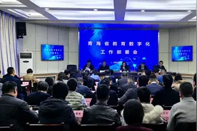 青海省教育数字化工作部署会召开图片