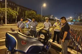 严查！天津公安交管部门开展摩托车违规驾驶专项整治行动图片