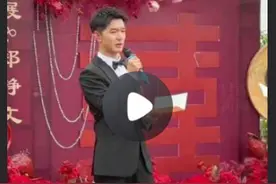 婚礼上的一只蝴蝶让新郎泪崩，这是思亲之情触动了心弦图片