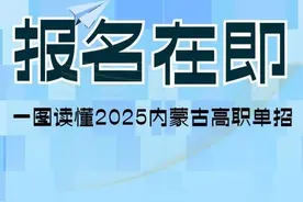 报名在即，一图读懂2025内蒙古高职单招图片