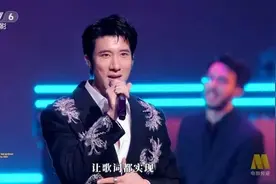 王力宏登央视舞台高调复出图片