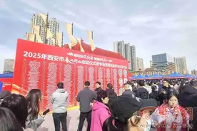 2025年西安市“春风行动”全面启动 多措并举促就业惠民生图片