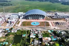 全球连线｜中企承建孟加拉国重要铁路项目举行通车仪式图片