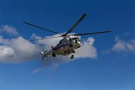 威关注丨神农架“空中”哨兵护林海 体验直升机巡林图片