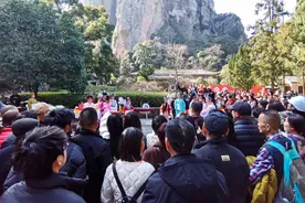 雁荡山新春“流量”十足 春节共接待游客近90万人次图片