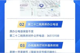 宝山区税务局第二十二税务所办税服务厅搬迁公告图片