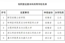 4所“学院”拟更名“大学”！教育部公示图片