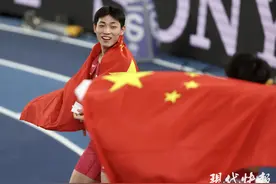 7秒55摘铜，刘俊茜回应赶超刘翔！图片