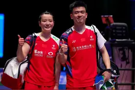 全英公开赛中国队仅拿一冠，还是雅思组合的混双靠得住图片