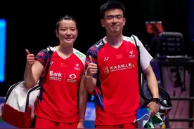 全英公开赛中国队仅拿一冠，还是雅思组合的混双靠得住图片