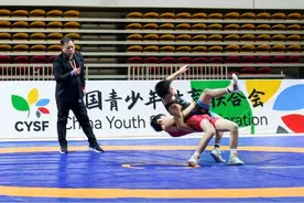 千余选手角逐全国体校U系列国际式摔跤、柔道锦标赛图片