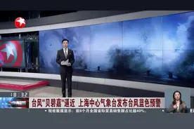 台风“贝碧嘉”逼近 上海中心气象台发布台风蓝色预警视频封面