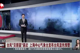 台风“贝碧嘉”逼近 上海中心气象台发布台风蓝色预警视频封面
