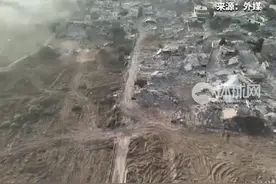 美媒：视频与卫星图像显示，以军地面进攻导致黎南部一村庄数十座房屋被夷为平地图片