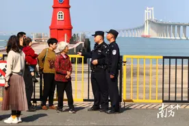 “旅游警务”守护海岛平安，春节期间汕头南澳岛吸引游客逾57万人次图片
