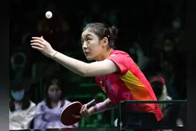 （体育）乒乓球——WTT沙特大满贯：陈梦晋级女单半决赛图片