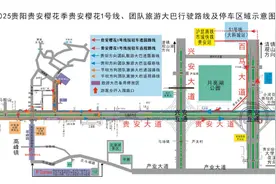 3月18日至4月10日贵阳贵安樱花季周边交通将进行管制图片
