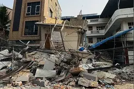 强震已致缅甸144人死亡图片
