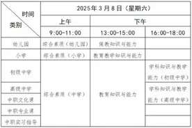 @肇庆考生，全国2025年上半年中小学教师资格考试（笔试）温馨提示来了图片