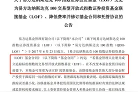 纳指100ETF规模争夺战打响，易方达率先调低费率图片