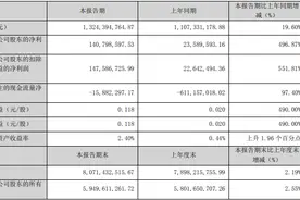 焦作万方：第一季度净利润同比增长496.87％图片