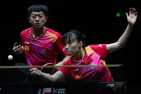 （体育）乒乓球——WTT中国大满贯：石洵瑶/袁励岑晋级16强图片