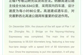 总体形象进度91.5%！ 贵州这条双向四车道高速迎来新进展  New progress has been made on the Nayong-Hezhang Expressway in Guizhou图片