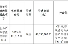深信服科技股份有限公司获得政府补助4059万元图片