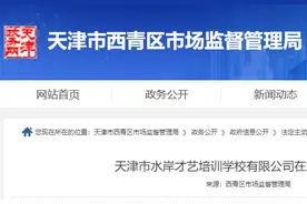 广告中利用受益者的形象作推介、证明，天津市一才艺培训学校被罚图片