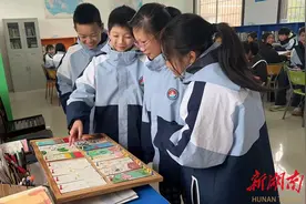 南县三仙湖镇中学：绘书签悟传统文化 知节气感四季轮回图片
