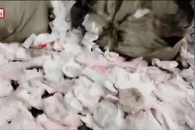 “3·15”曝光︱翻新卫生巾、纸尿裤被二次销售！涉及多家知名品牌！图片
