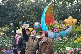 郁金香花展遇上三八妇女节 杭州太子湾公园开启“人从众”模式图片