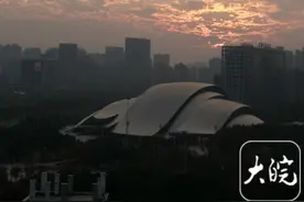 合肥13日傍晚天空云系增多 气象部门：马上有降水图片