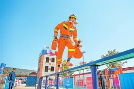 技能比武展风采 赛场竞技砺精兵——第三届甘肃省消防行业职业技能竞赛现场速写图片