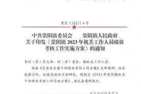 【乡镇动态】棠阴镇：“211”考核方式 促进干部担当作为图片