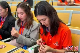 泰国教师广西进修中华传统才艺 冀成为更好的中文教师图片