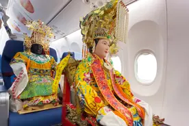 妈祖乘机赴台！“实名”买票图片