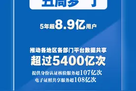 5年超8.9亿用户！国家政务服务平台惠及你我图片