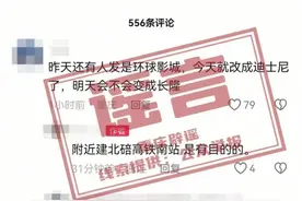 重庆正调查处置“将建迪士尼乐园”谣言！曾有人PS图片被拘图片