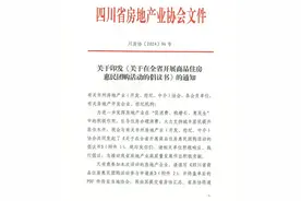抢抓有利时机 力促止跌回稳——四川省多举措活跃房地产市场图片