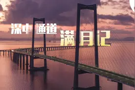 深中通道开通满月记：奋斗与梦想川流不息图片