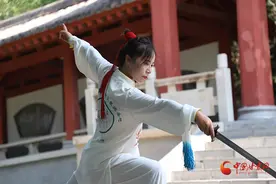 灵台：郭春玲的太极人生图片