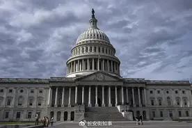 美国国会大厦，有人被捕图片
